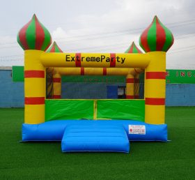 T2-165 4 sides meshes inflatable Castle