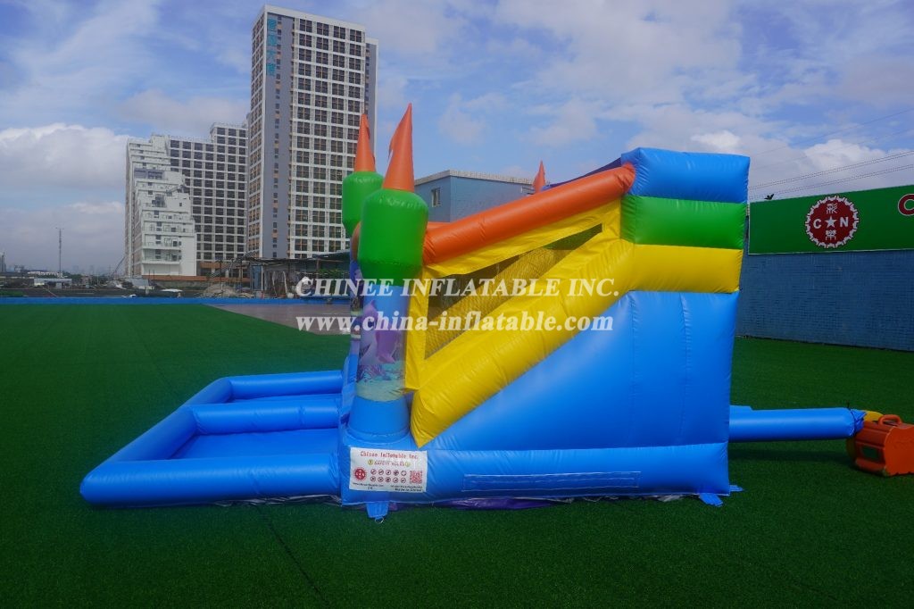 T2-3037 three-in-one inflatable castle