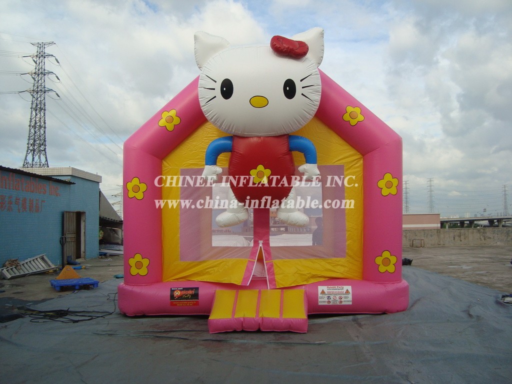 T2-2549 Hello Kitty Inflatable Bouncers