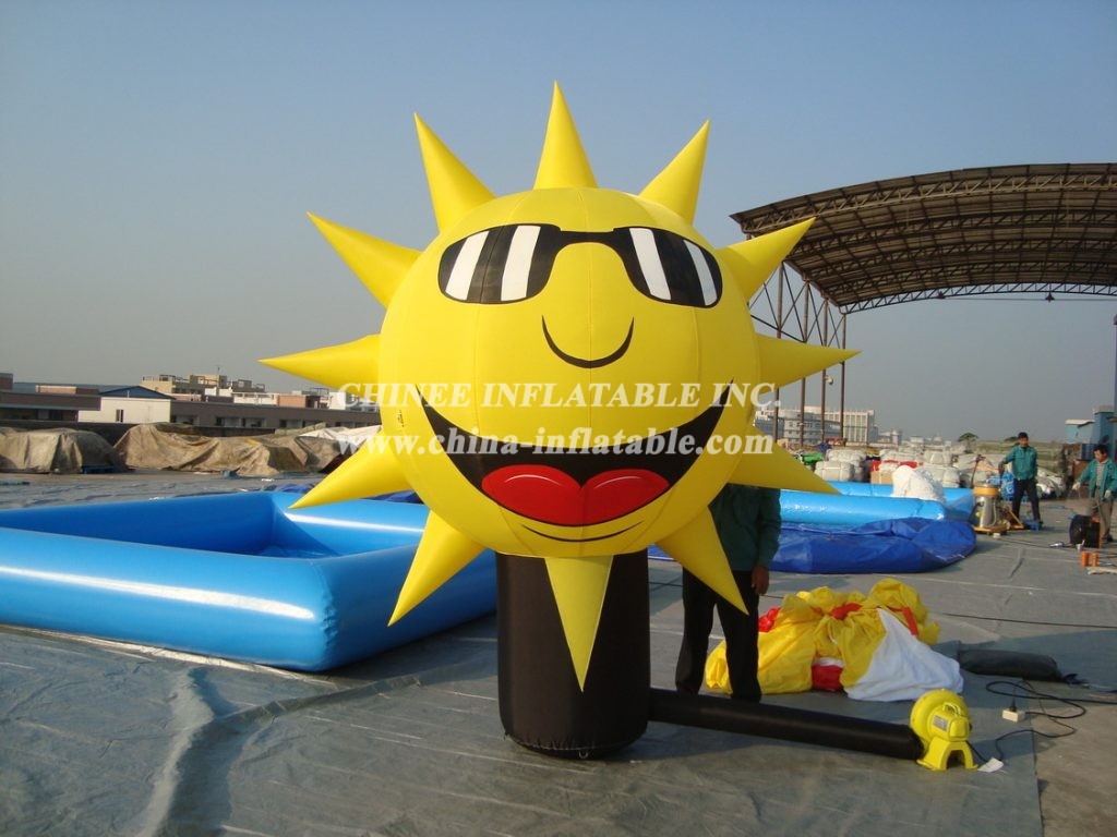 Cartoon1-682 Sun Inflatable Cartoons