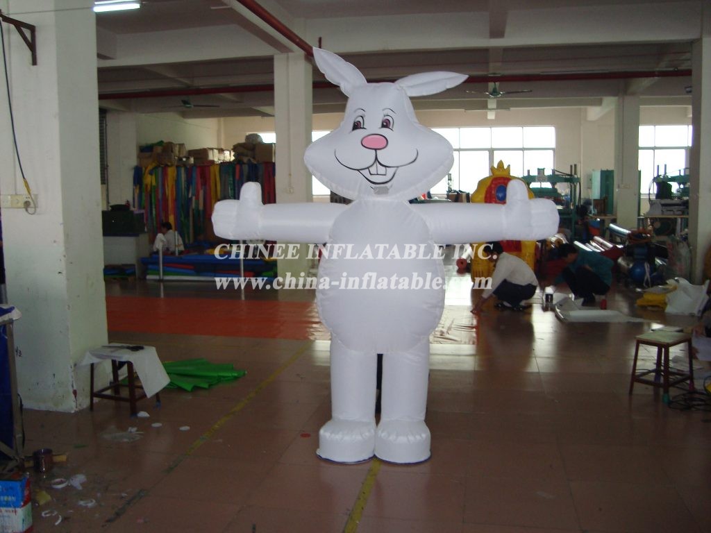 M1-227 Inflatable Moving Cartoon Rabbit
