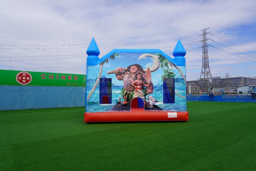 T2-2591 Moana bouncy castle