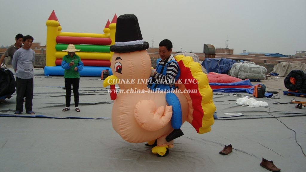 M1-224 inflatable moving cartoon