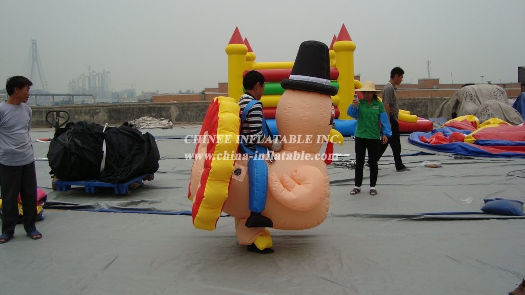 M1-224 inflatable moving cartoon