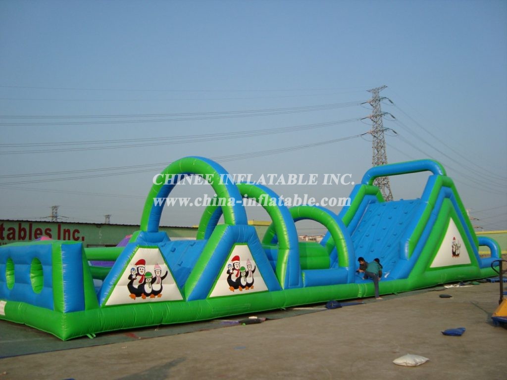 T7-410 Giant Inflatable Obstacles Courses