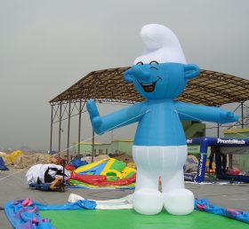 Cartoon1-723 The Smurfs Inflatable Carto...