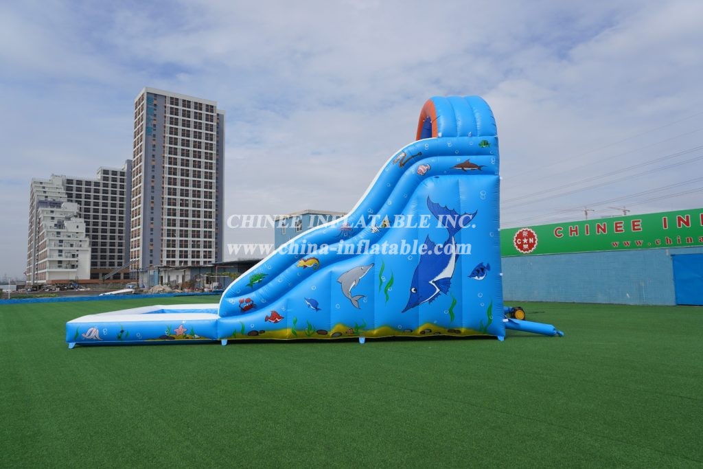 T8-1330 Commercial Inflatable Water Slide