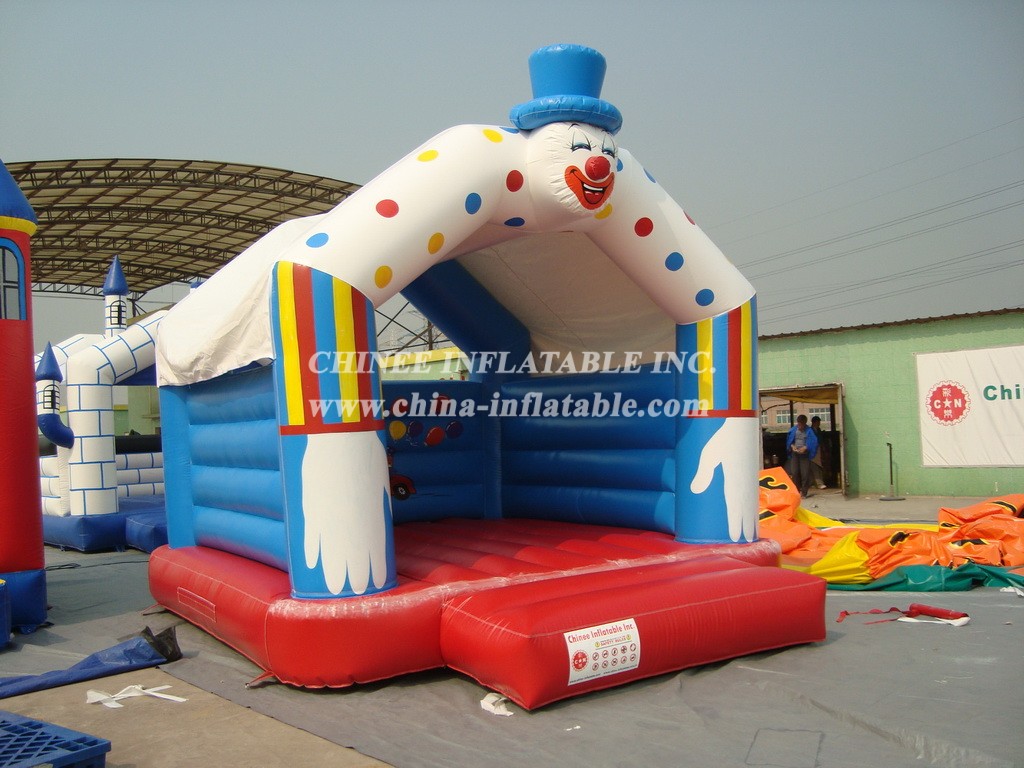 T2-2936 Happy Clown Inflatable Bouncer