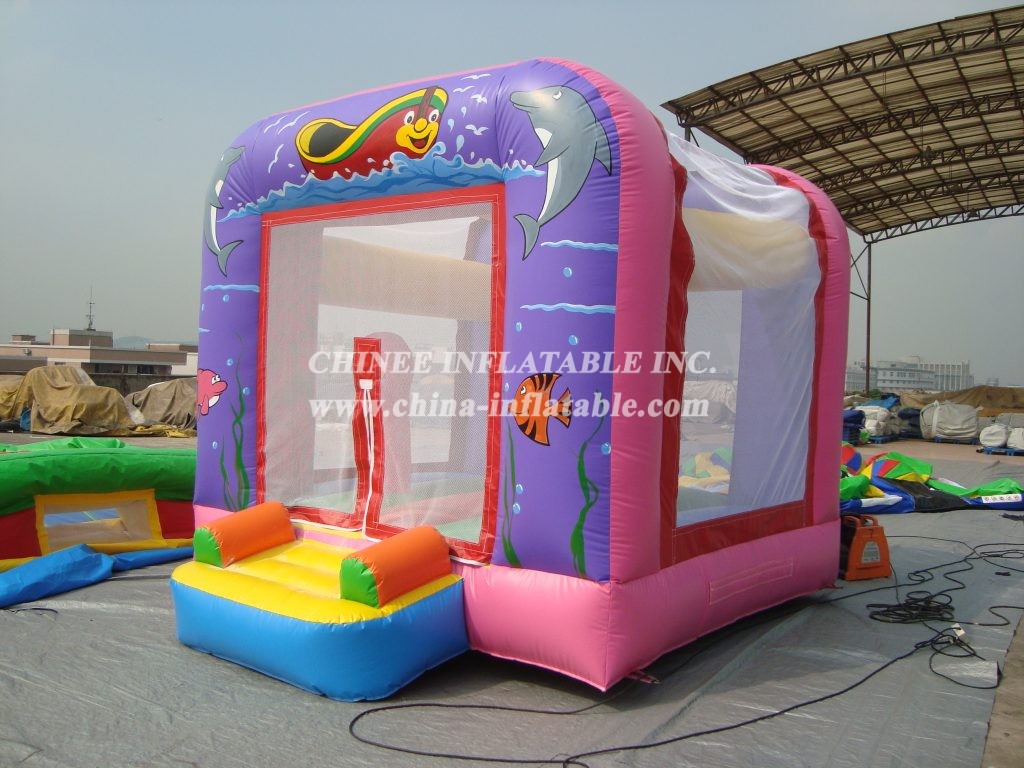 T2-2646 undersea world Inflatable Bouncers