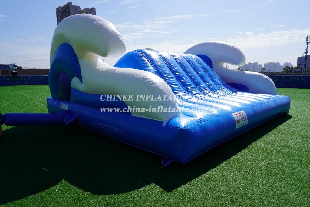T11-560 sea wave Inflatabe pool slide