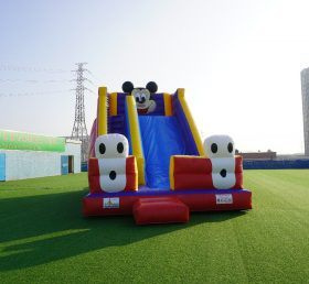 T8-1323 Inflatable Mickey Mouse slide