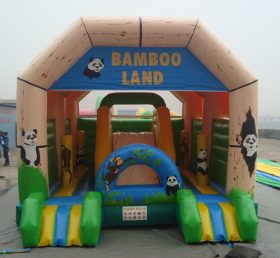 T2-2237 Bamboo Land Inflatable Bouncer