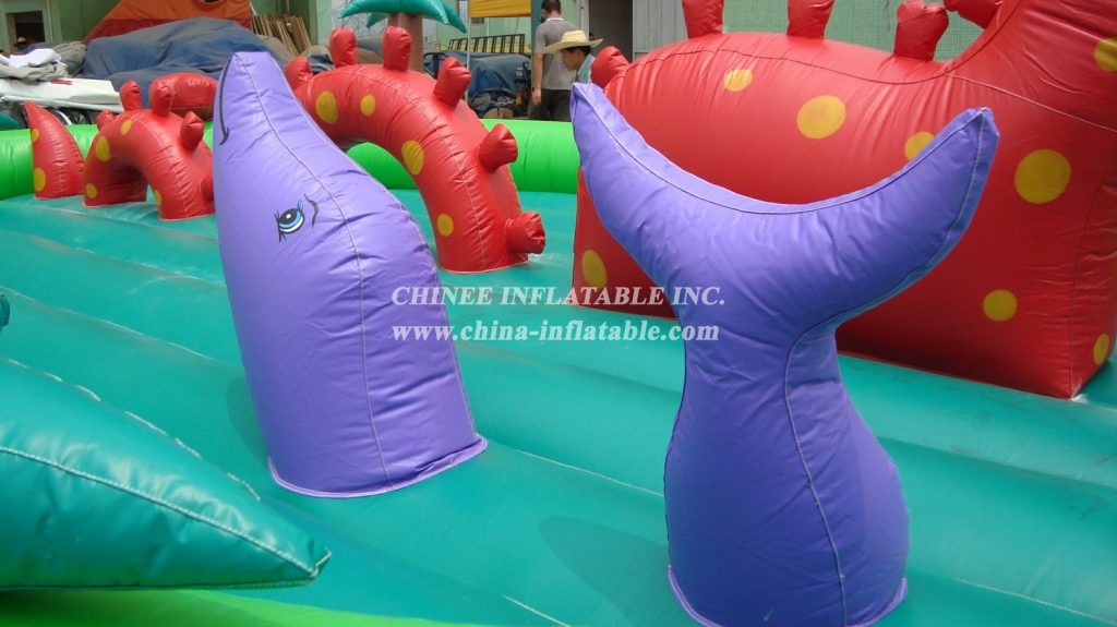 T2-2921 Dinosaur Inflatable Bouncer