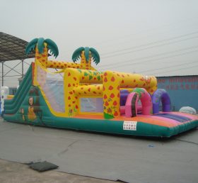 T7-496 Jungle Theme Inflatable Obstacles...