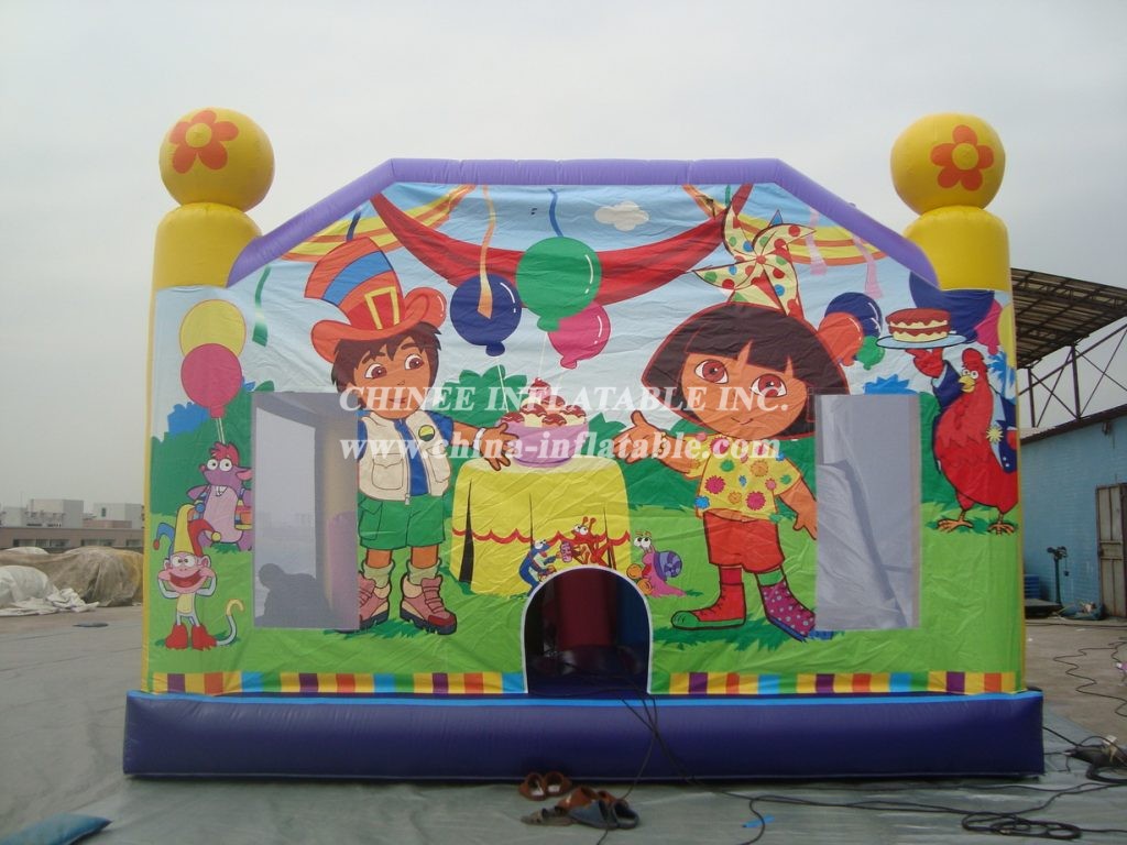 T2-2572 Dora Inflatable Bouncer