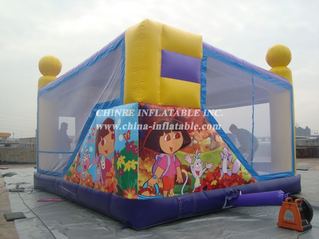 T2-2572 Dora Inflatable Bouncer