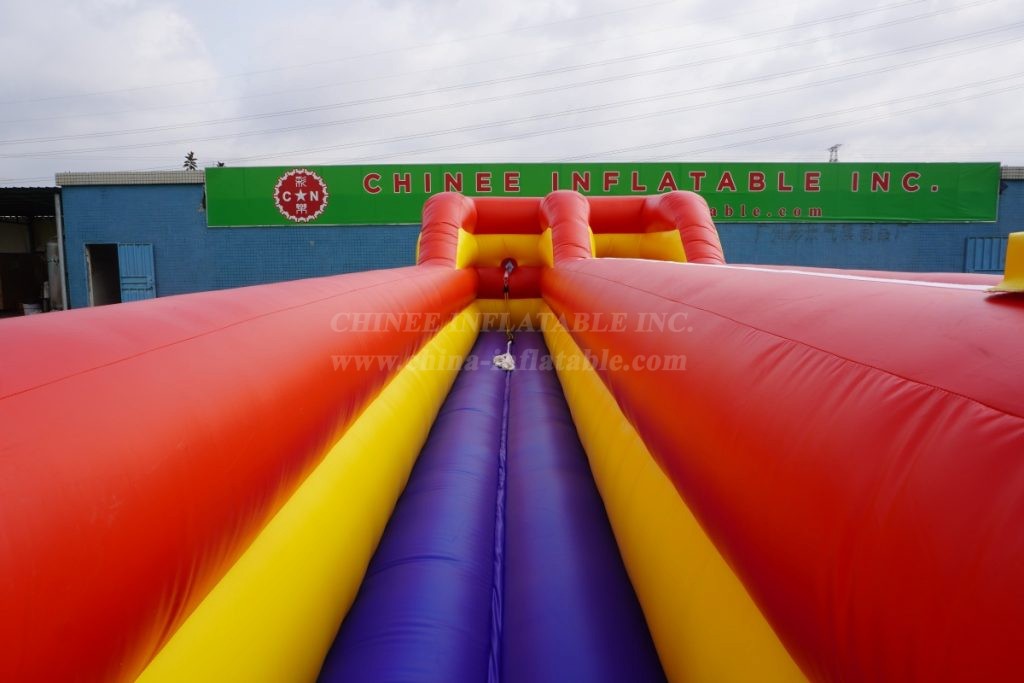 T3-5 Inflatable Bungee Run Challenge Sport Game
