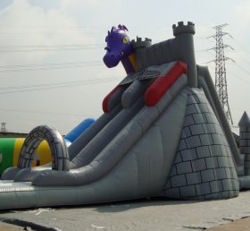T8-368 Dinosaur Giant Inflatable Slide K...