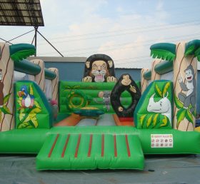 T2-728 Jungle Theme Inflatable Bouncers