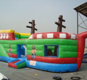 T2-3067 Pirates Inflatable Bouncers