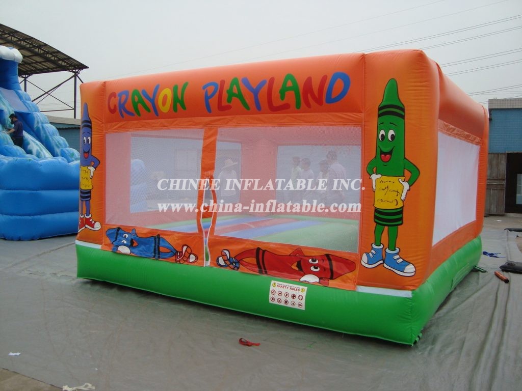 T2-2595 Crayon Inflatable Bouncers