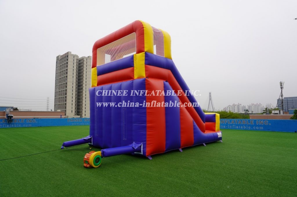 T8-1109 Colorful Inflatable Dry Slides