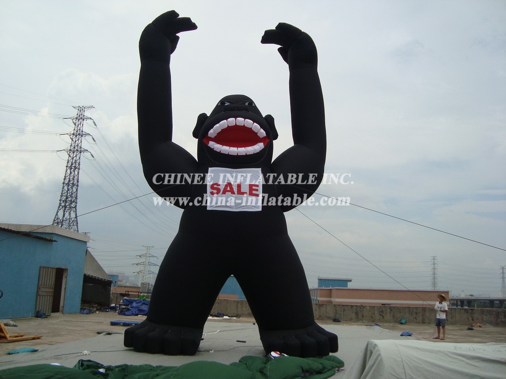 Cartoon1-770 Gorilla KingKong Inflatable Cartoons