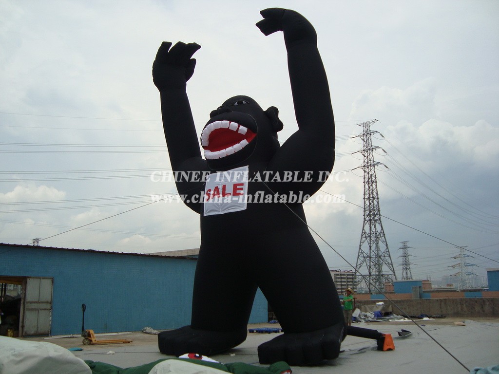 Cartoon1-770 Gorilla KingKong Inflatable Cartoons