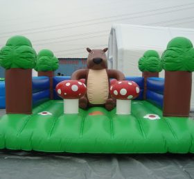 T2-1866 Jungle Theme Inflatable Bouncer