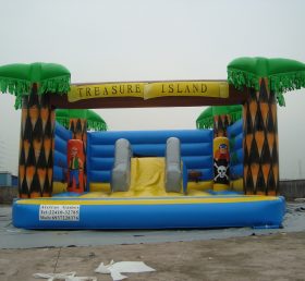 T2-2868 Pirates Inflatable Bouncers