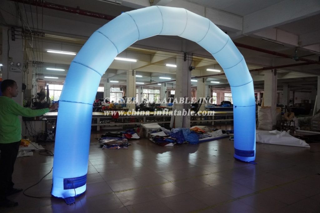 Arch1-180B Blue Inflatable Arches