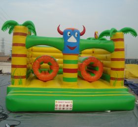 T2-418 jungle theme inflatable bouncer