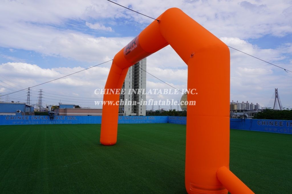 Arch1-198 Orange Inflatable Arches