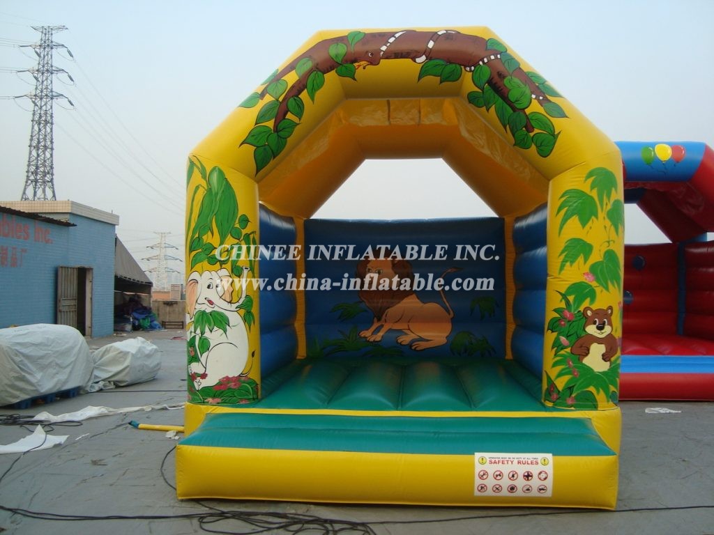 T2-2688 Jungle Theme Inflatable Bouncers