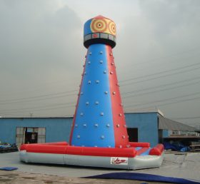 T11-559 Outdoor inflatable sport game inflatable rock climbing wall