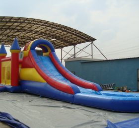 T8-1143 Inflatable Castle Slides