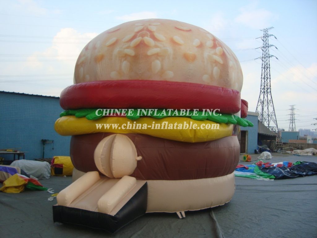 T2-161 Hamburger inflatable bouncer