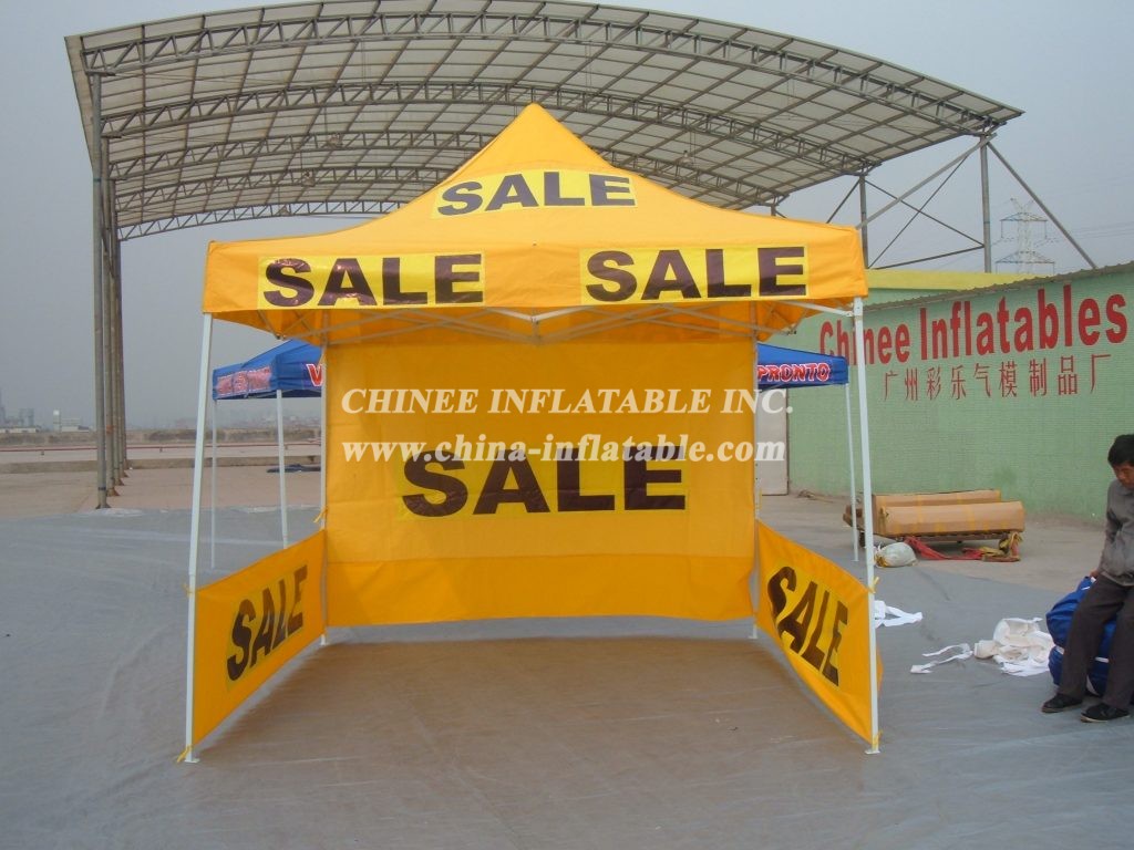 F1-20 Commercial Folding Yellow Canopy Tent For Sale