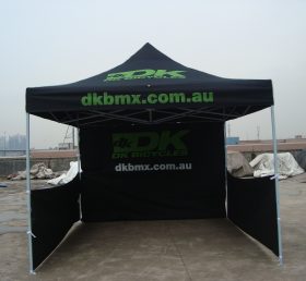 F1-30 Commercial Folding Black Canopy Tent