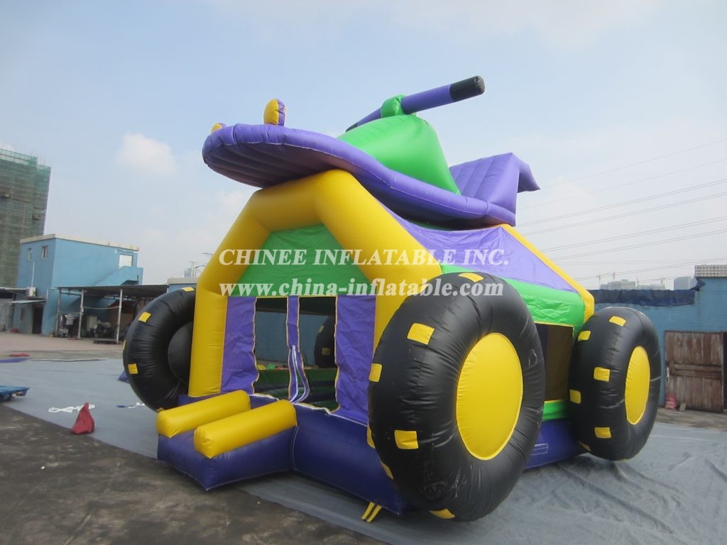 T2-670 Monster Trucks Inflatable Jumpers