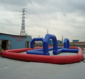 T11-1125 Inflatable Race Track challenge sport game
