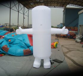 M1-242 White inflatable moving cartoon