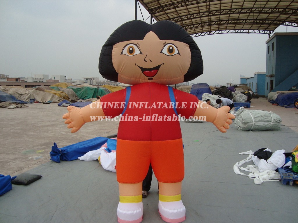 M1-59 Dora Inflatable Moving Cartoon