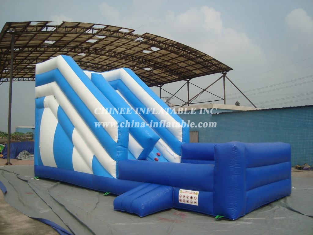 T10-115 outdoor comercial three layers inflatable water slide