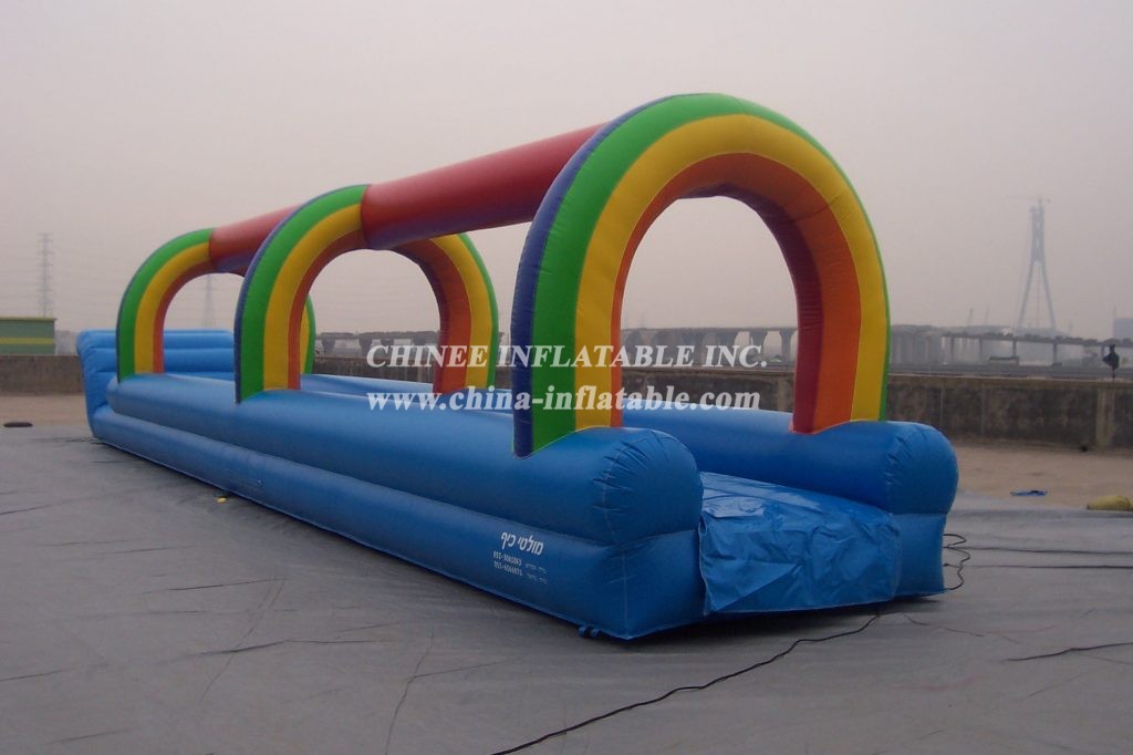 T10-127 Colorful Inflatable Water Slides