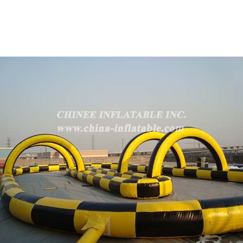 T11-1120 Inflatable Race Track sport game