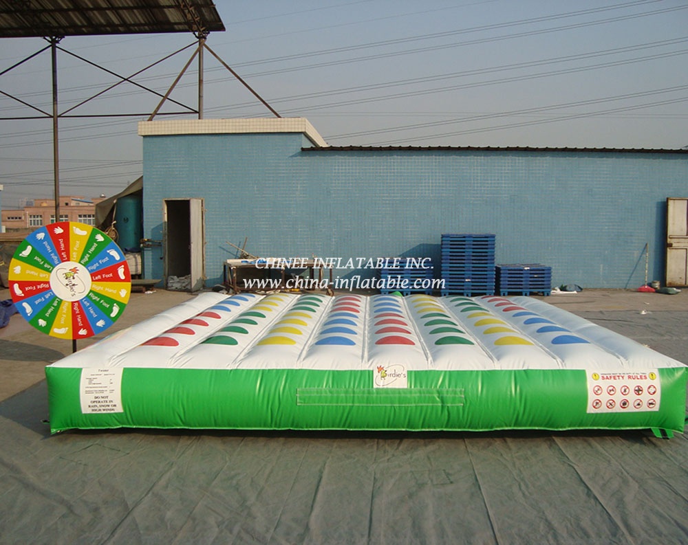 T11-179 Inflatable Twister funny sport game for kids and adults