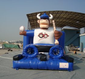 T11-238 Cow Inflatable Sports Obstacle Course
