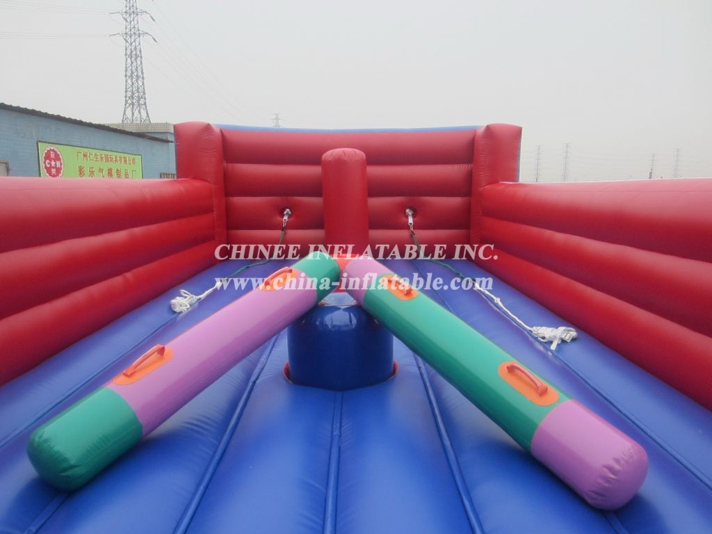 T11-340 Inflatable Bungee Run