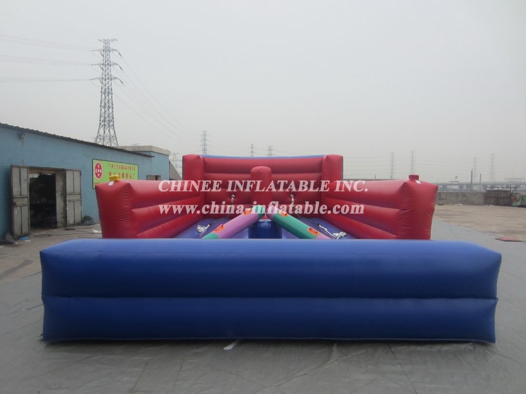 T11-340 Inflatable Bungee Run